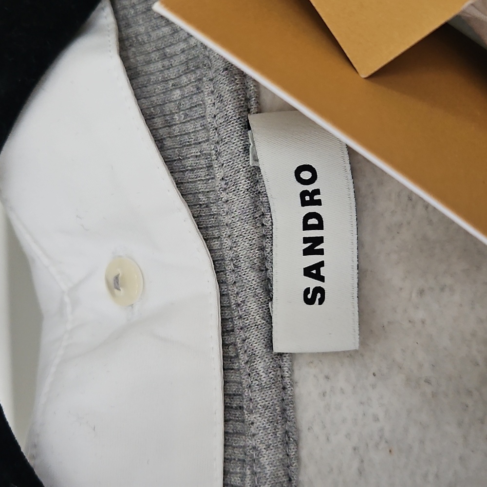 SANDRO layered sweatshirt - Picture 13 of 15